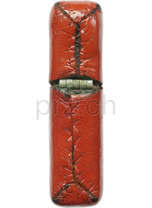 Leather – Star of David, Ansicht 5 Leather – Star of David, Modell five barrel hinge, Jahr 1949 - 51, Ansicht 5