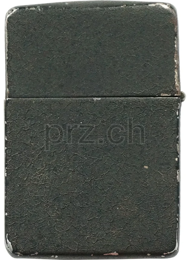 Black Crackle – U.S. Air Force Pilot Wings Insignia, Ansicht 2 Black Crackle – U.S. Air Force Pilot Wings Insignia, Modell four barrel hinge, flat bottom, Jahr 1942 - 43, Ansicht 2